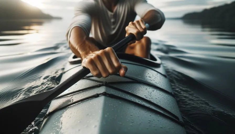 How to strongly Hold a Kayak Paddle
