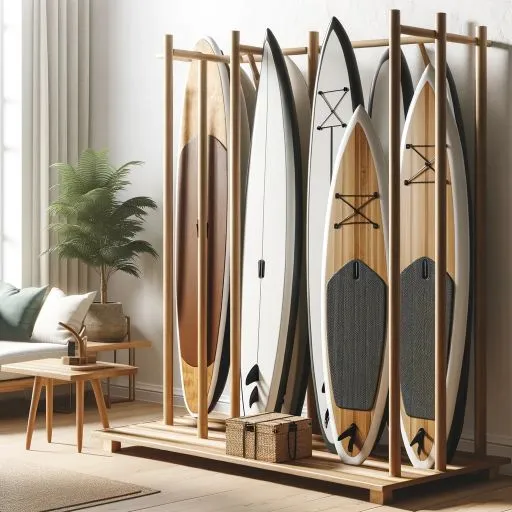 Storing paddle boards